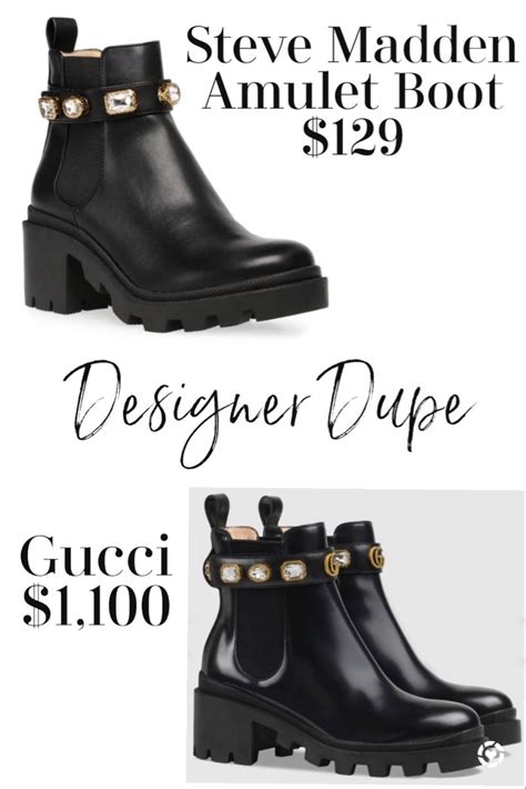 madden girl gucci dupe|jeweled gucci boot dupes.